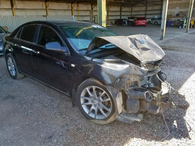 1G1ZK57788F215774 - 2008 CHEVROLET MALIBU LTZ შავი ფოტო 1