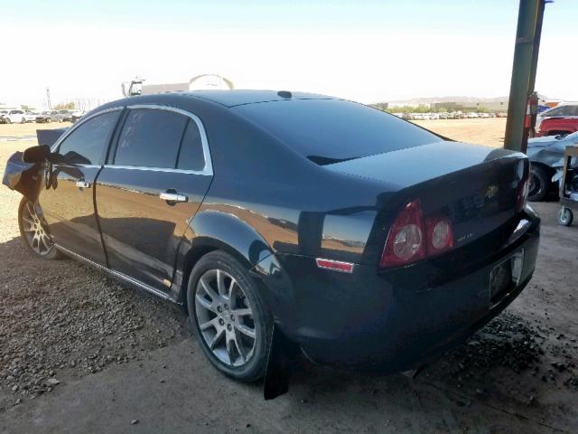 1G1ZK57788F215774 - 2008 CHEVROLET MALIBU LTZ შავი ფოტო 3
