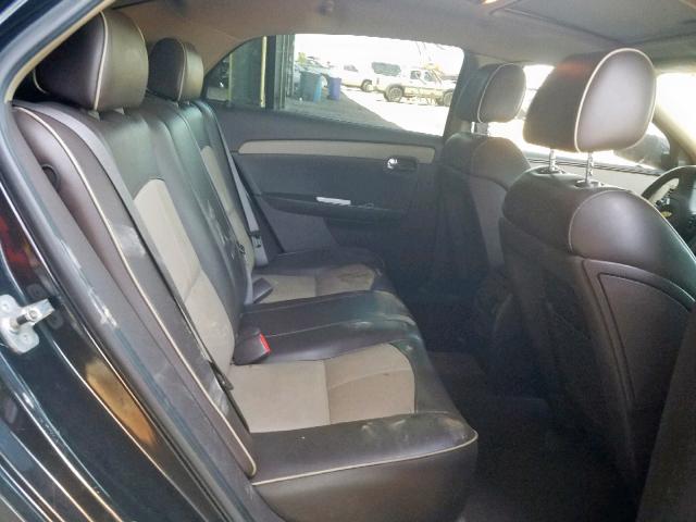 1G1ZK57788F215774 - 2008 CHEVROLET MALIBU LTZ შავი ფოტო 6