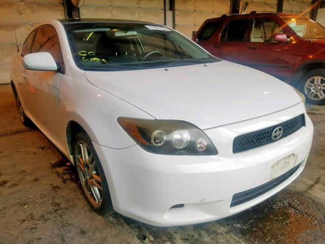 JTKDE167780254824 - 2008 TOYOTA SCION TC WHITE photo 1
