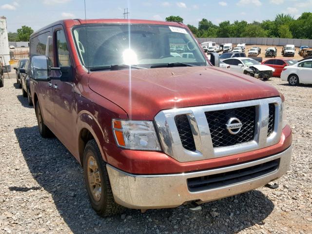 5BZAF0AA9GN852466 - 2016 NISSAN NV 3500 RED photo 1