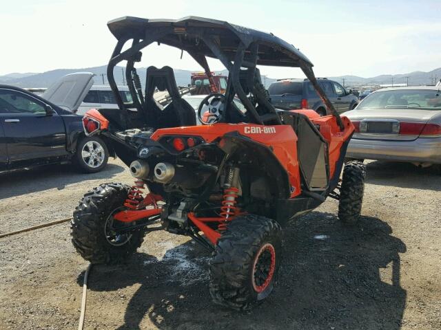 3JBPXAP2XFJ000640 - 2015 CAN-AM MAVERICK 1 ORANGE photo 4