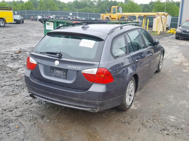 WBAVT73547FZ35944 - 2007 BMW 328 XIT GRAY photo 4