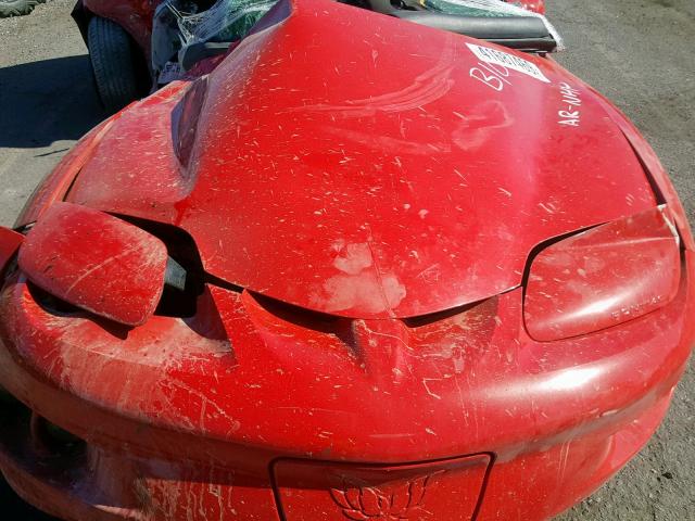 2G2FS22K222111749 - 2002 PONTIAC FIREBIRD RED photo 7