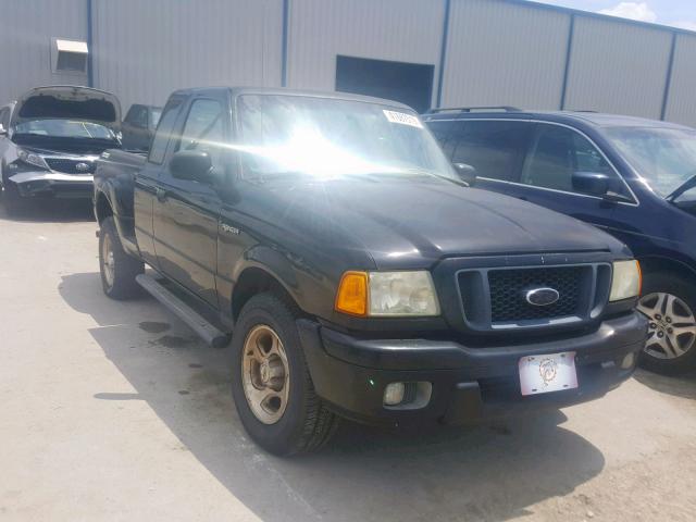 1FTYR14E54PA67159 - 2004 FORD RANGER SUP BLACK photo 1