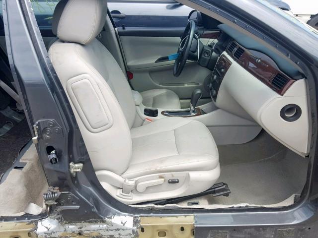 2G1WC5EM3A1217261 - 2010 CHEVROLET IMPALA LTZ GRAY photo 5