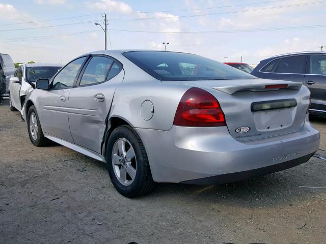 2G2WP522951288070 - 2005 PONTIAC GRAND PRIX SILVER photo 3