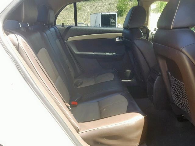 1G1ZE5E78AF158010 - 2010 CHEVROLET MALIBU LTZ 白色 照片 6