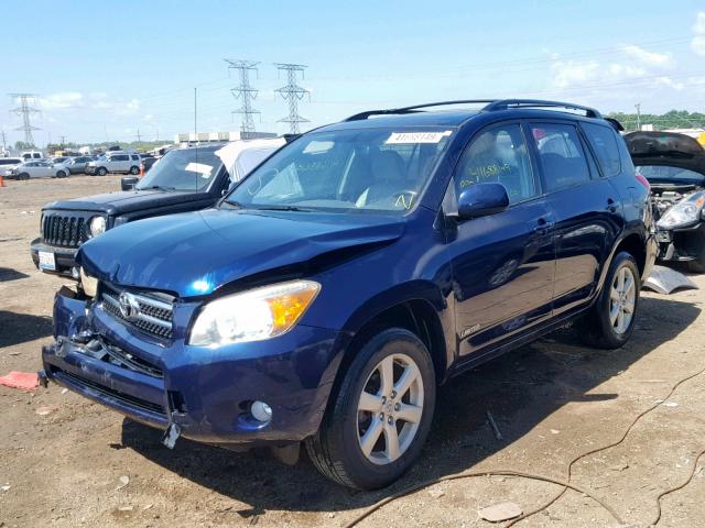 JTMZD31V266000174 - 2006 TOYOTA RAV4 LIMIT BLUE photo 2