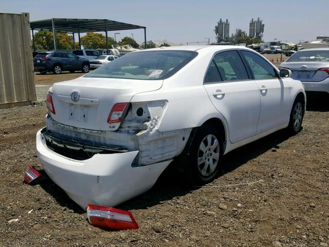 4T4BF3EK5BR109764 - 2011 TOYOTA CAMRY BASE YELLOW photo 4