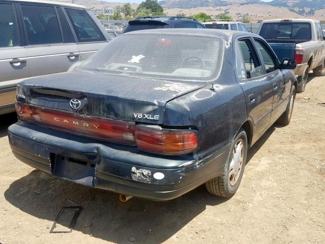 JT2VK13E9N0003590 - 1992 TOYOTA CAMRY XLE GREEN photo 4