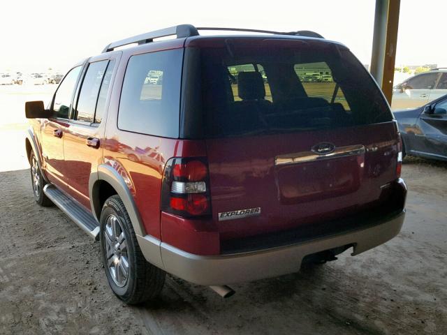 1FMEU74E66UA81589 - 2006 FORD EXPLORER E BURGUNDY photo 3