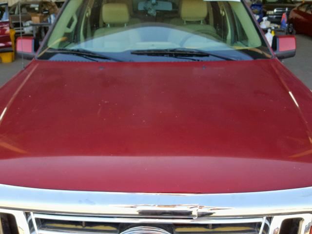 1FMEU74E66UA81589 - 2006 FORD EXPLORER E BURGUNDY photo 7