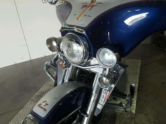 1HD1FFW356Y682888 - 2006 HARLEY-DAVIDSON FLHTCI BLUE photo 9