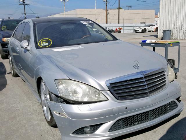 WDDNG71X97A126793 - 2007 MERCEDES-BENZ S 550 SILVER photo 1