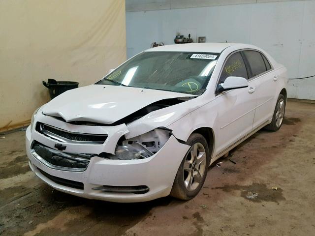 1G1ZC5EB3AF135387 - 2010 CHEVROLET MALIBU 1LT 白色 照片 2