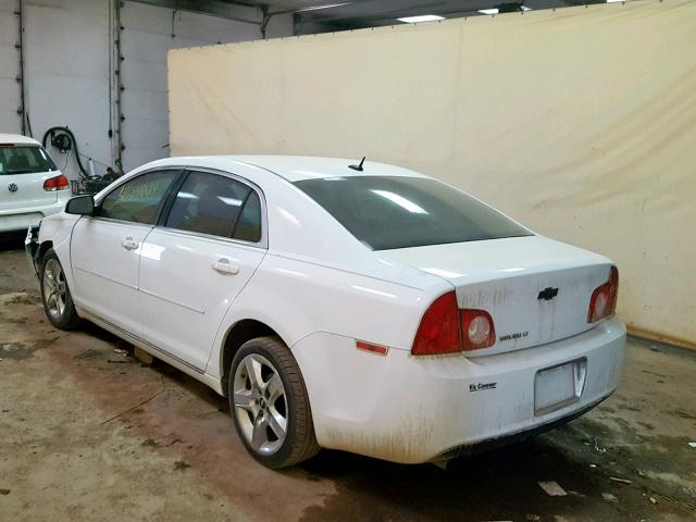 1G1ZC5EB3AF135387 - 2010 CHEVROLET MALIBU 1LT 白色 照片 3