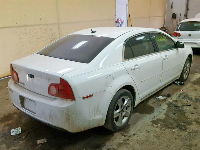1G1ZC5EB3AF135387 - 2010 CHEVROLET MALIBU 1LT 白色 照片 4