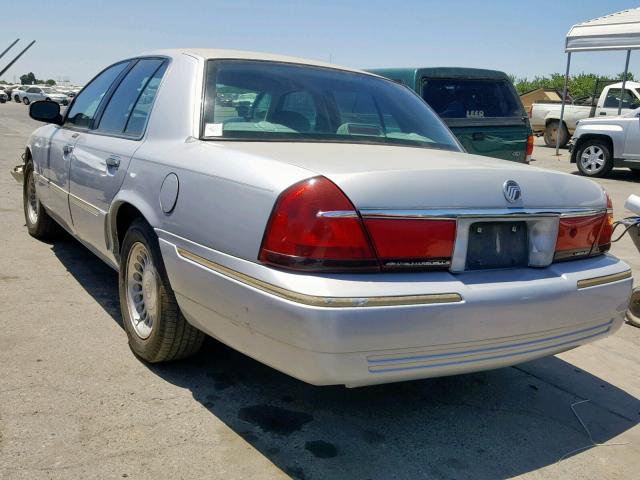 2MEFM75W51X646334 - 2001 MERCURY GRAND MARQ SILVER photo 3