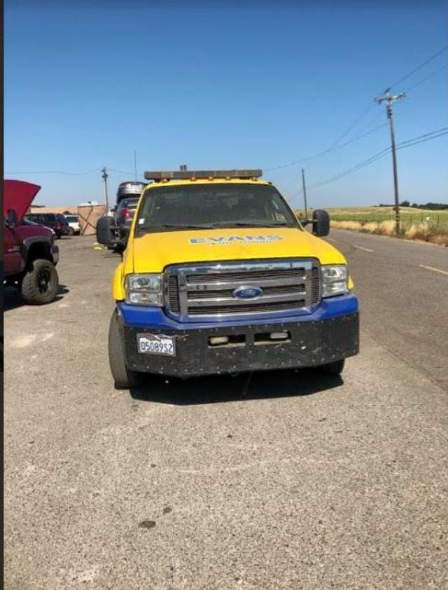 1FDAF56P56EA19056 - 2006 FORD F550 SUPER YELLOW photo 9