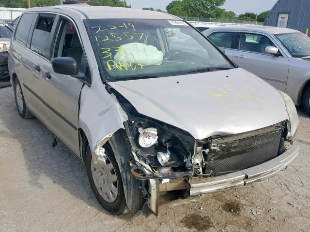 5FNRL38235B044024 - 2005 HONDA ODYSSEY LX SILVER photo 1