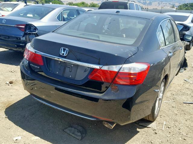 1HGCR2F88FA150700 - 2015 HONDA ACCORD EXL BLACK photo 4