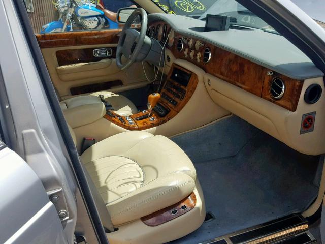 SCBLC31E2YCX04679 - 2000 BENTLEY ARNAGE SILVER photo 5