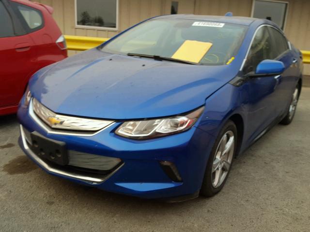 1G1RC6S50HU150648 - 2017 CHEVROLET VOLT LT BLUE photo 2