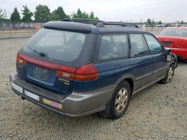 4S3BG6859X7634156 - 1999 SUBARU LEGACY OUT GREEN photo 4