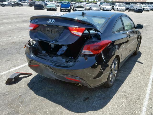 KMHDH6AE3DU005632 - 2013 HYUNDAI ELANTRA CO BLACK photo 4