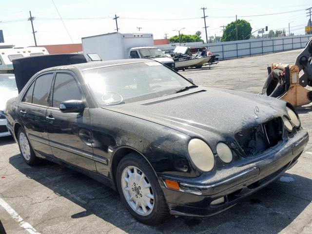 WDBJF65J61B206225 - 2001 MERCEDES-BENZ E 320 BLACK photo 1