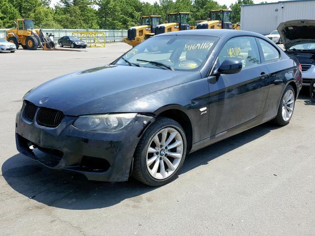 WBAKF9C59BE262301 - 2011 BMW 335 XI BLACK photo 2