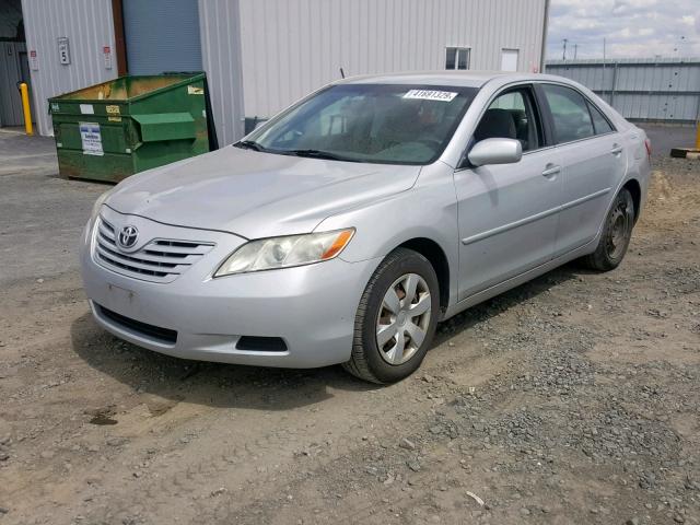 4T1BE46K87U609796 - 2007 TOYOTA CAMRY NEW SILVER photo 2