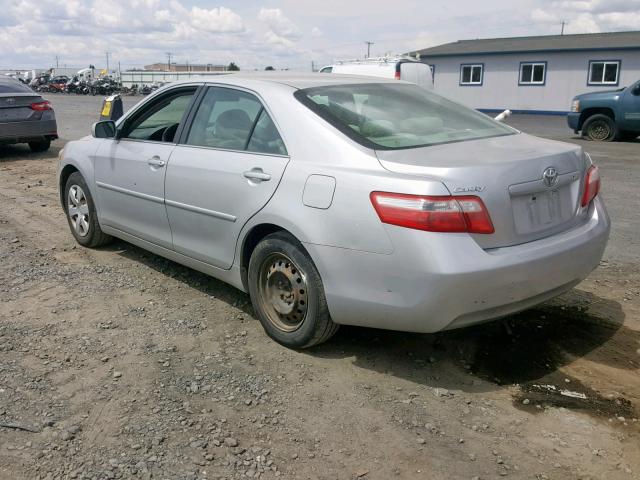 4T1BE46K87U609796 - 2007 TOYOTA CAMRY NEW SILVER photo 3