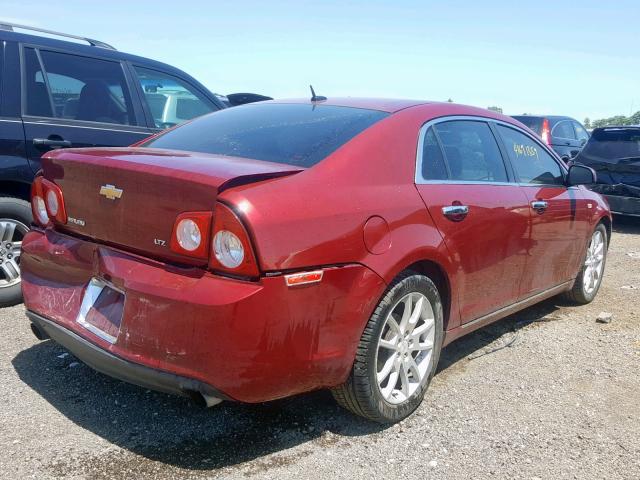 1G1ZK57758F266066 - 2008 CHEVROLET MALIBU LTZ 红色 照片 4
