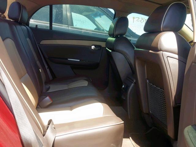 1G1ZK57758F266066 - 2008 CHEVROLET MALIBU LTZ 红色 照片 6