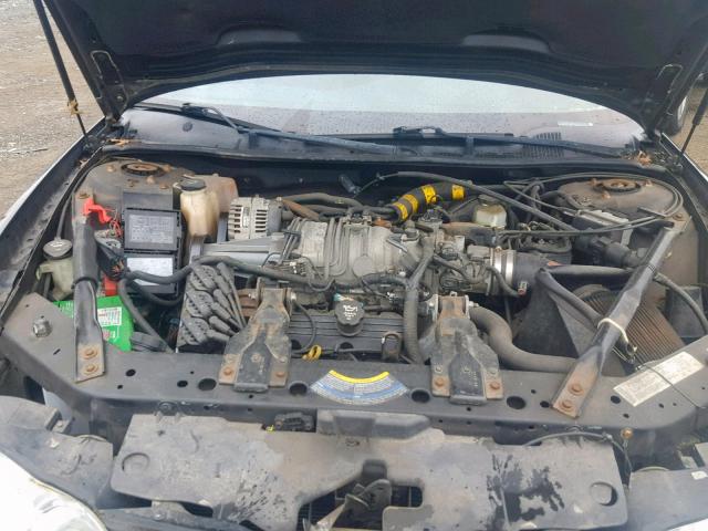 2G1WZ151649157155 - 2004 CHEVROLET MONTE CARL BLACK photo 7