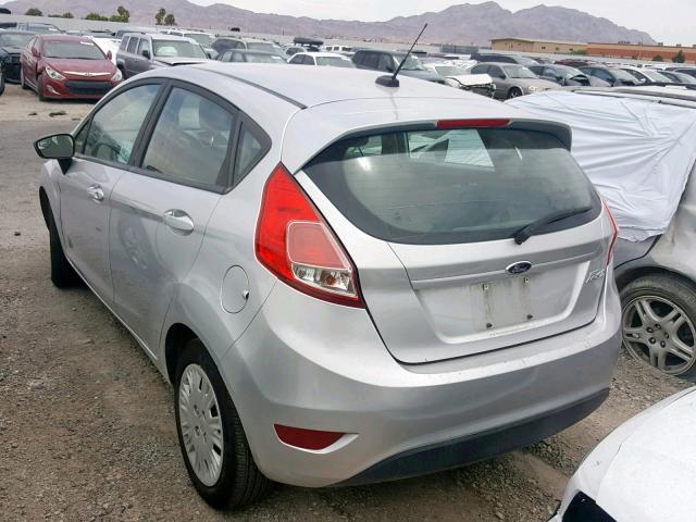 3FADP4TJXGM133872 - 2016 FORD FIESTA S SILVER photo 3