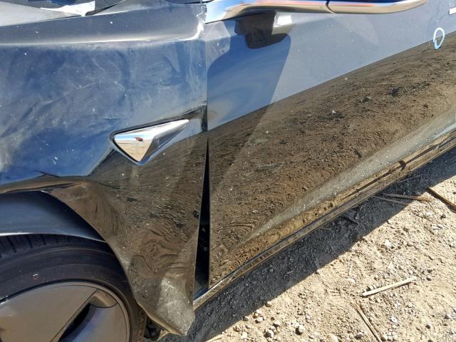 5YJ3E1EA8JF036334 - 2018 TESLA MODEL 3 BLACK photo 10