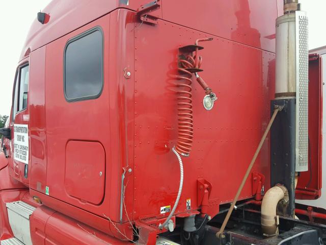 1XP7D49X9AD794788 - 2010 PETERBILT 387 RED photo 9