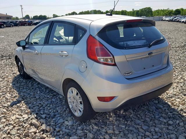 3FADP4TJ1GM127488 - 2016 FORD FIESTA S SILVER photo 3