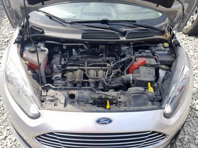 3FADP4TJ1GM127488 - 2016 FORD FIESTA S SILVER photo 7