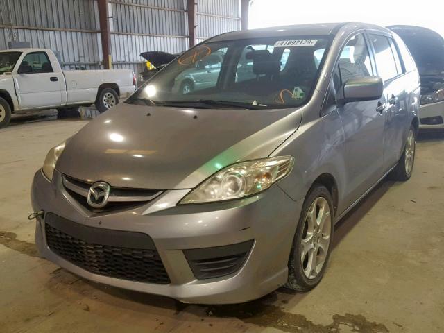 JM1CR2W3XA0362645 - 2010 MAZDA 5 SILVER photo 2