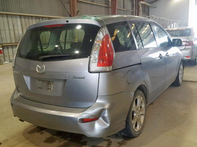 JM1CR2W3XA0362645 - 2010 MAZDA 5 SILVER photo 4