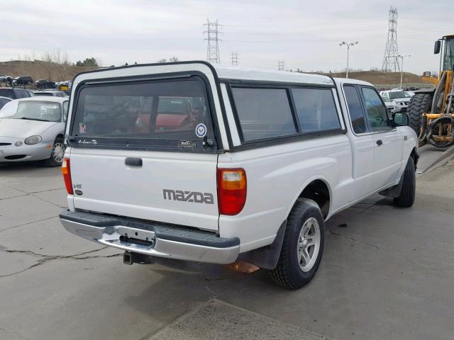 4F4YR46U03TM02184 - 2003 MAZDA B3000 CAB WHITE photo 4