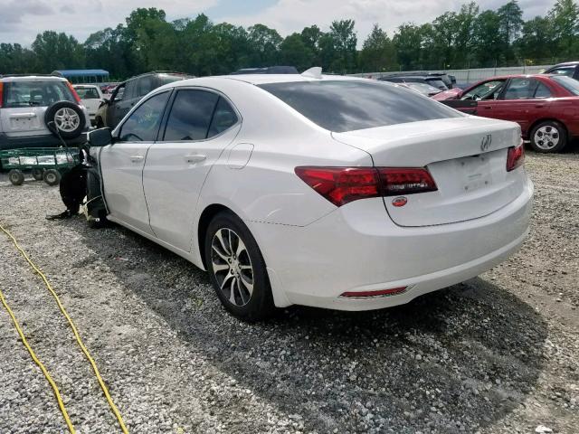 19UUB1F37FA024111 - 2015 ACURA TLX WHITE photo 3