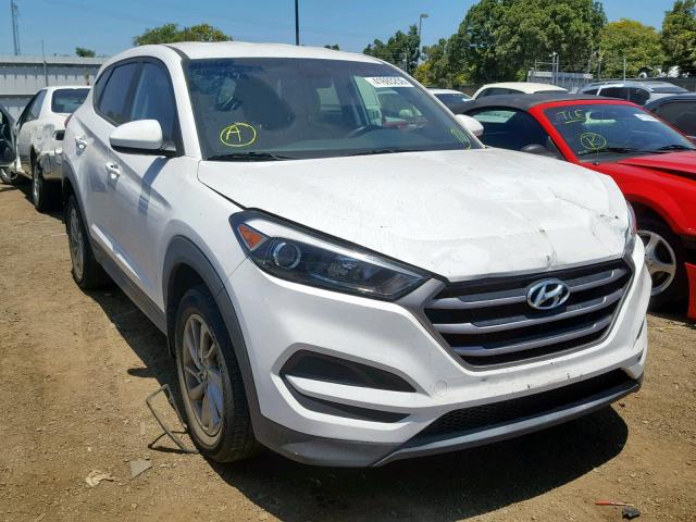 KM8J23A45GU160181 - 2016 HYUNDAI TUCSON SE WHITE photo 1