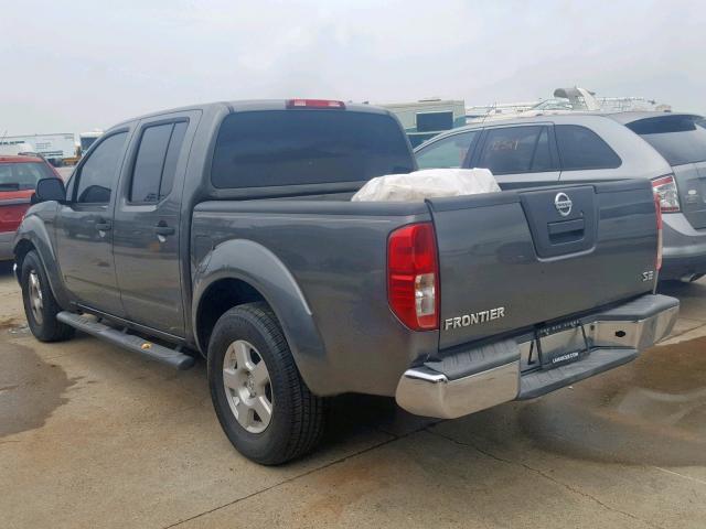 1N6AD07U38C444417 - 2008 NISSAN FRONTIER C GRAY photo 3