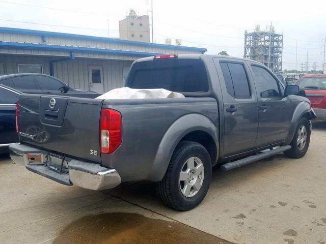 1N6AD07U38C444417 - 2008 NISSAN FRONTIER C GRAY photo 4