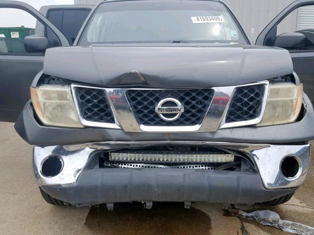 1N6AD07U38C444417 - 2008 NISSAN FRONTIER C GRAY photo 7